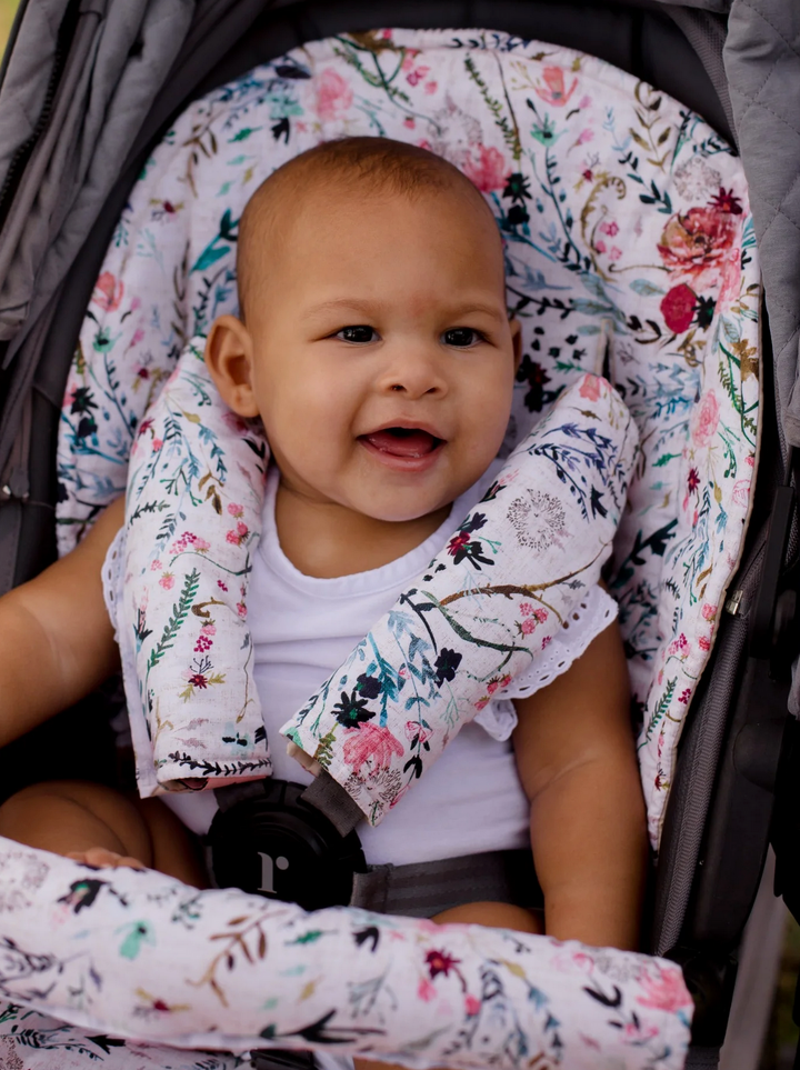 Bambella Designs Universal Pram Liner | Wildflowers