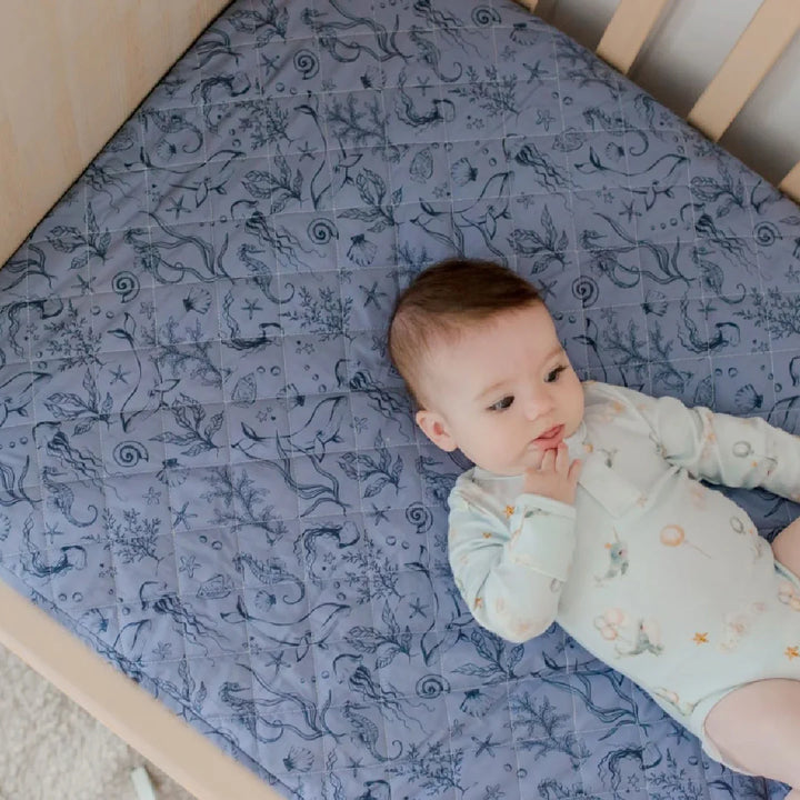 Bambella Designs Waterproof Cot Sheet | Under the Sea