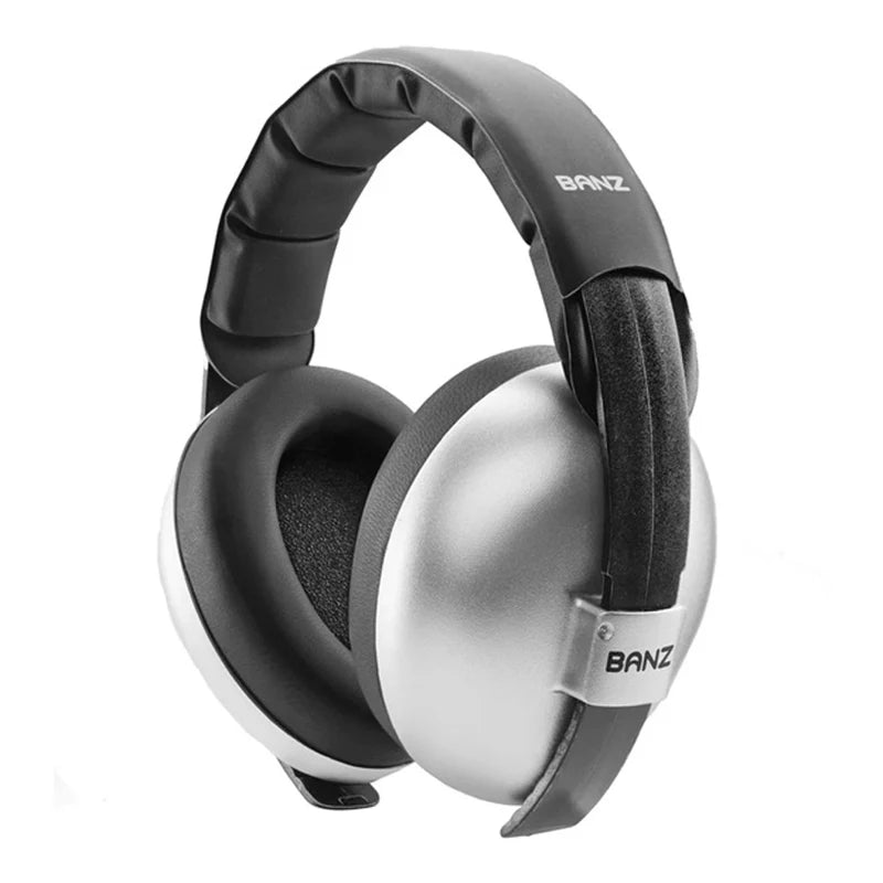 Baby Banz Ear Muffs-Silver