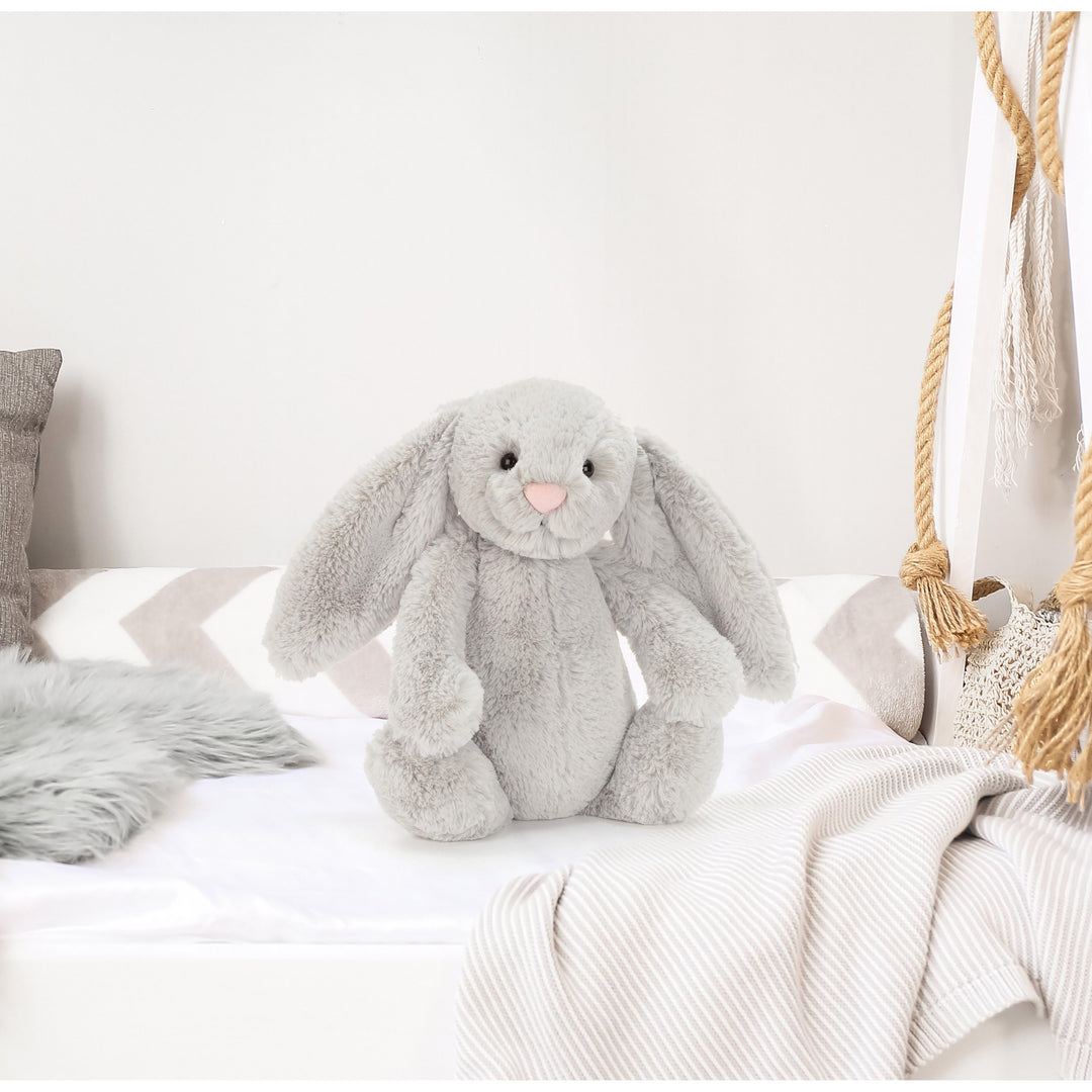 Jellycat Bashful Silver Bunny Medium (NC) 9x12x31cm