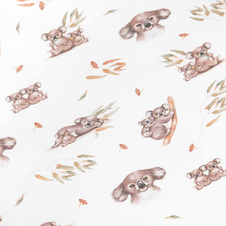 Bassinet Sheet / Change Pad Cover Koala