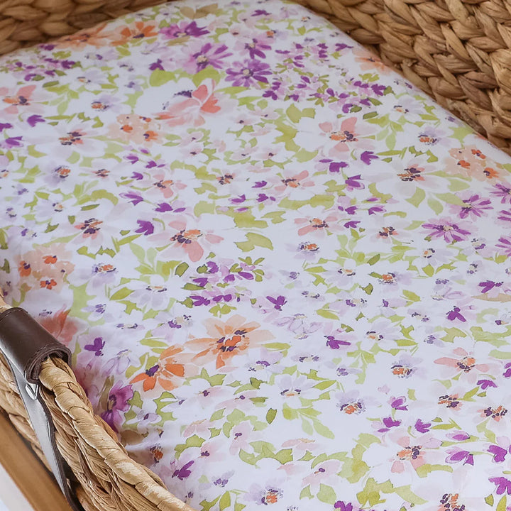 Bassinet Sheet / Change Pad Cover Isla
