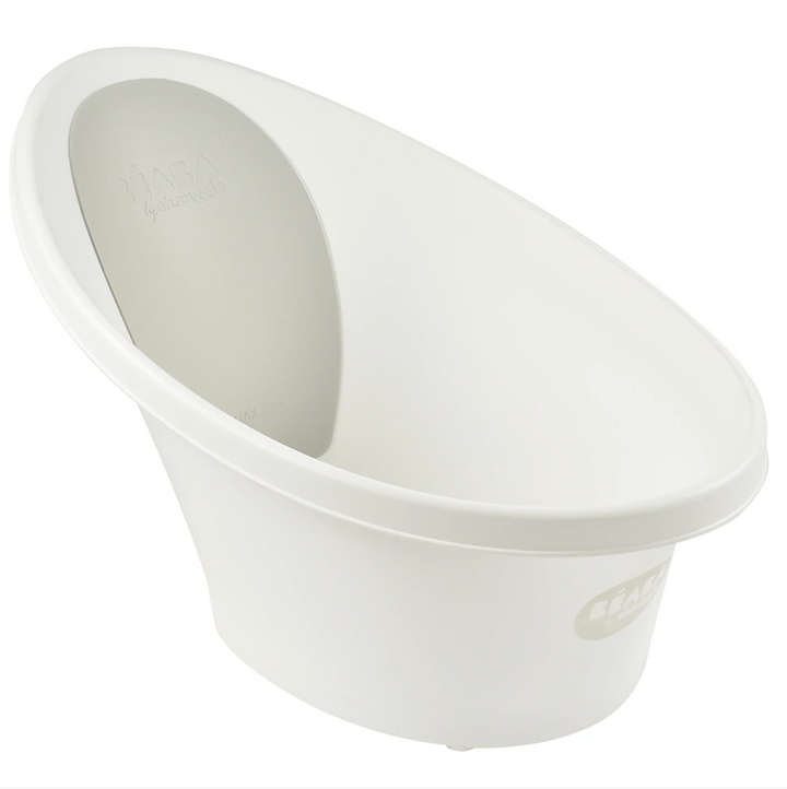 Shnuggle Bath with Plug - White/Grey