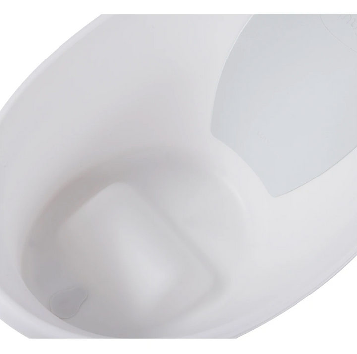 Shnuggle Bath with Plug - White/Grey