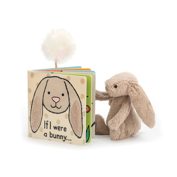 Jellycat If I were a Bunny Board Book (Bashful Beige Bunny)