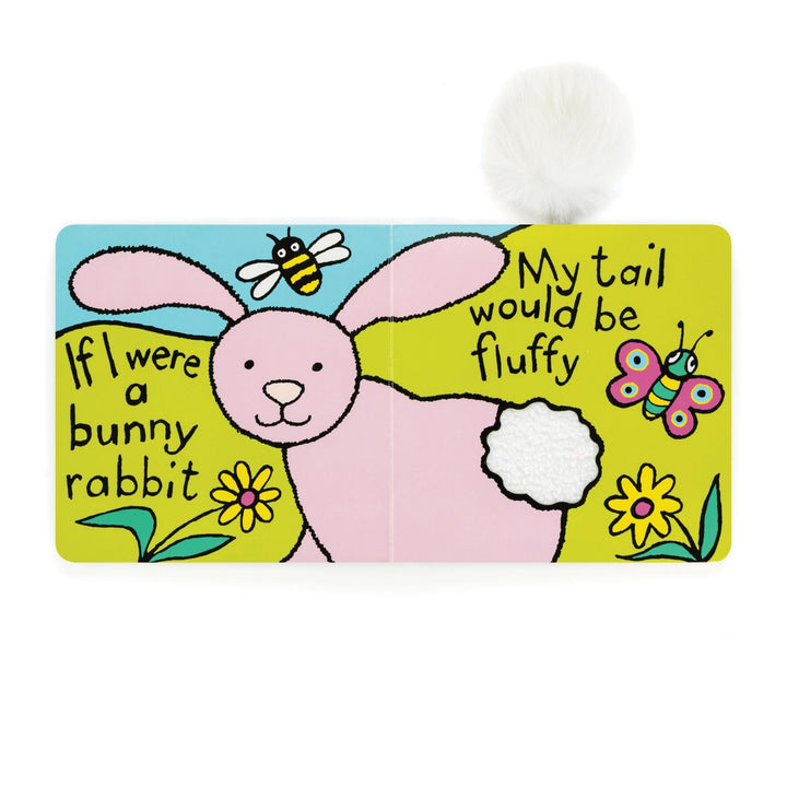 Jellycat If I Were A Rabbit Board Book - Pink