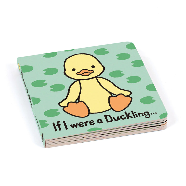 Jellycat If I were a Duckling Board Book Multi-Coloured 2x2x15cm