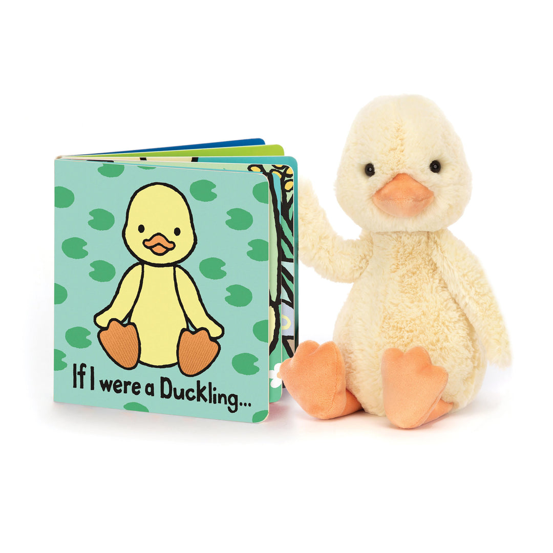Jellycat If I were a Duckling Board Book Multi-Coloured 2x2x15cm