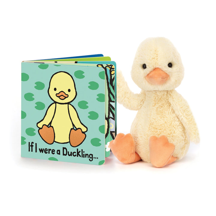 Jellycat If I were a Duckling Board Book Multi-Coloured 2x2x15cm