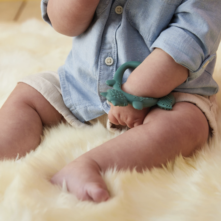 B.Box Wrist Teether - Peony Fox