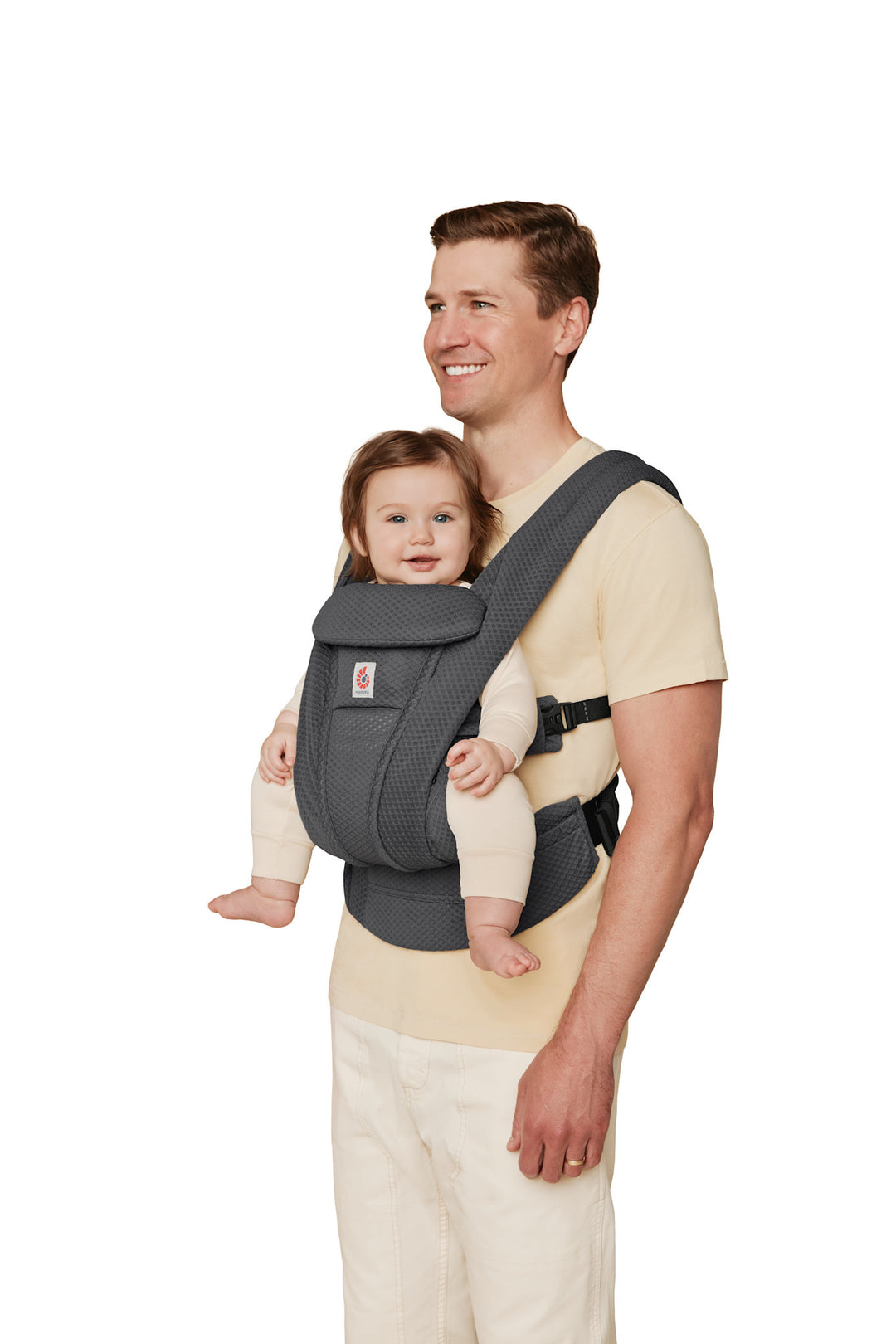 Ergobaby Omni Deluxe All-in-One Mesh Baby Carrier - Graphite Grey