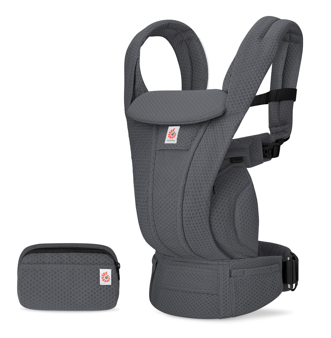 Ergobaby Omni Deluxe All-in-One Mesh Baby Carrier - Graphite Grey