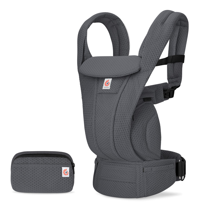 Ergobaby Omni Deluxe All-in-One Mesh Baby Carrier - Graphite Grey