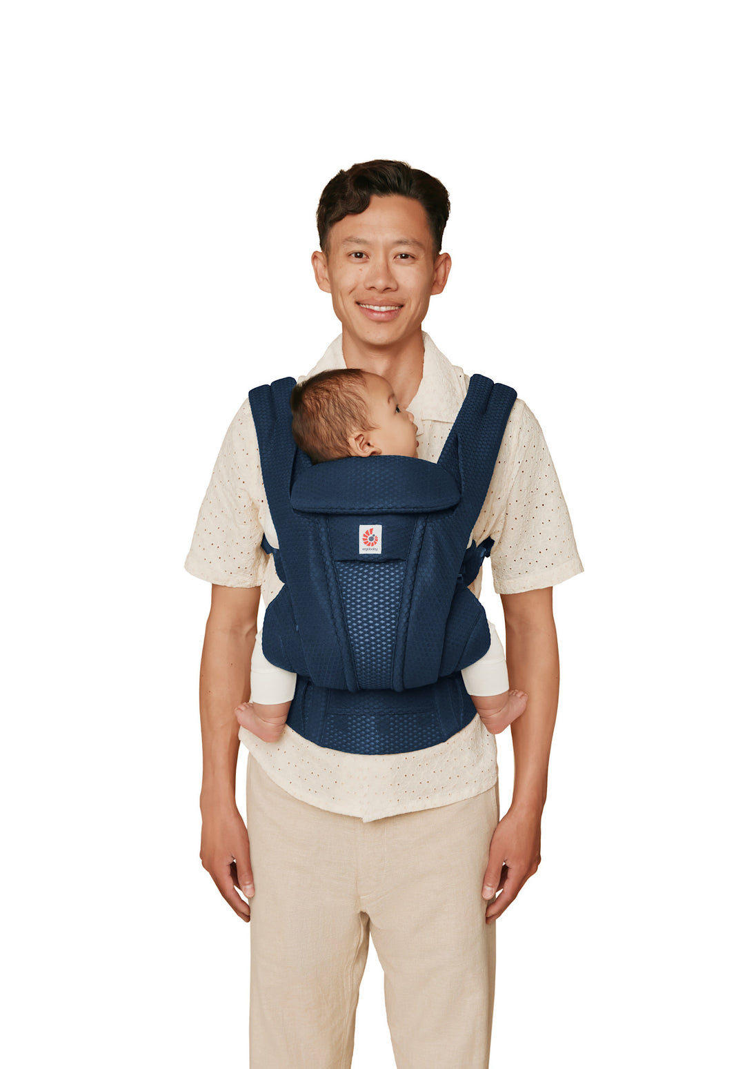 Ergobaby Omni Deluxe All-in-One Mesh Baby Carrier - Midnight Blue