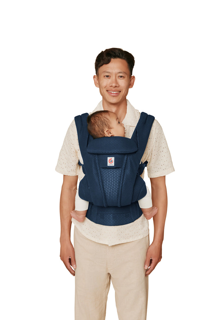 Ergobaby Omni Deluxe All-in-One Mesh Baby Carrier - Midnight Blue