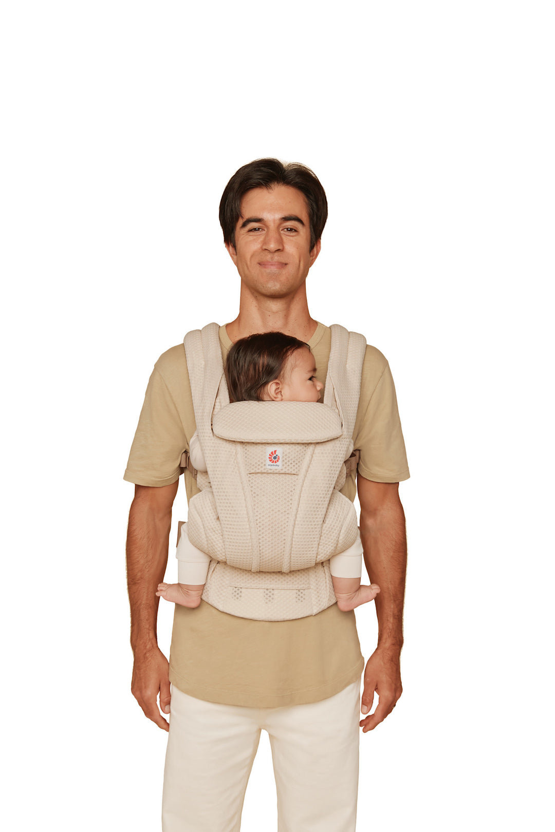 Ergobaby Omni Deluxe All-in-One Mesh Baby Carrier - Natural Beige