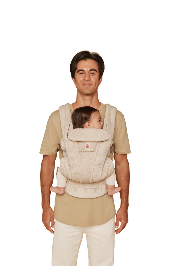 Ergobaby Omni Deluxe All-in-One Mesh Baby Carrier - Natural Beige