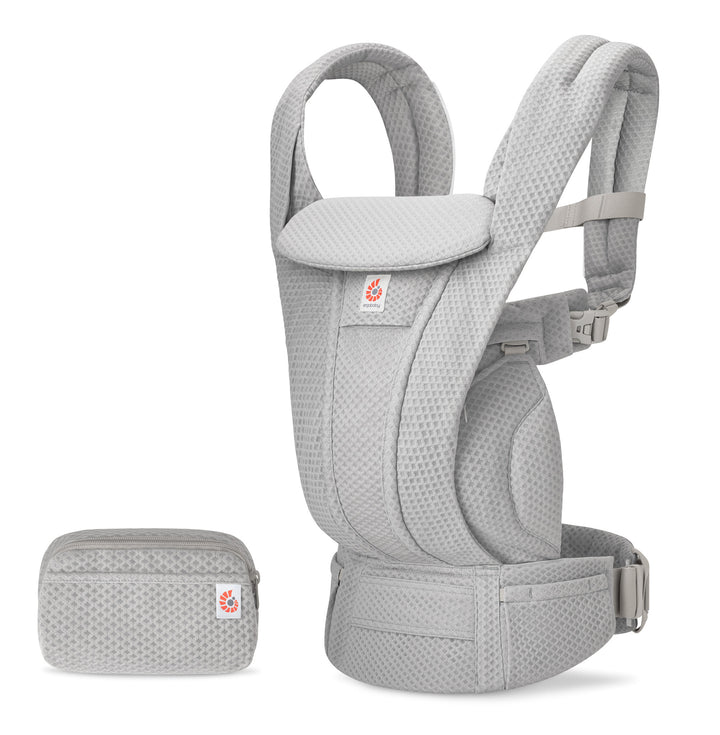Ergobaby Omni Deluxe All-in-One Mesh Baby Carrier - Pearl Grey
