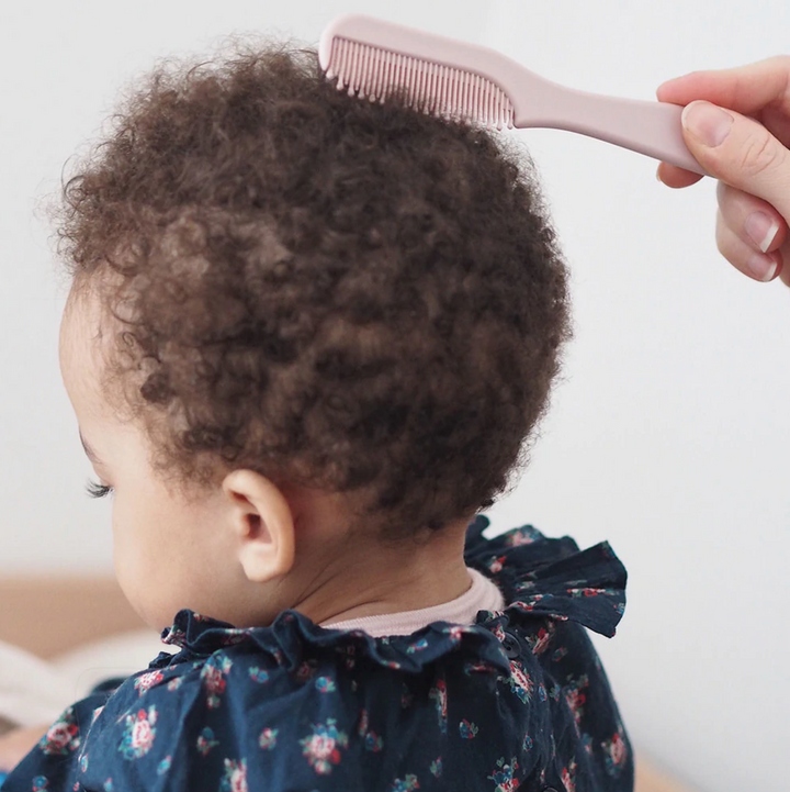 Beaba Baby Brush & Comb - Vintage Pink