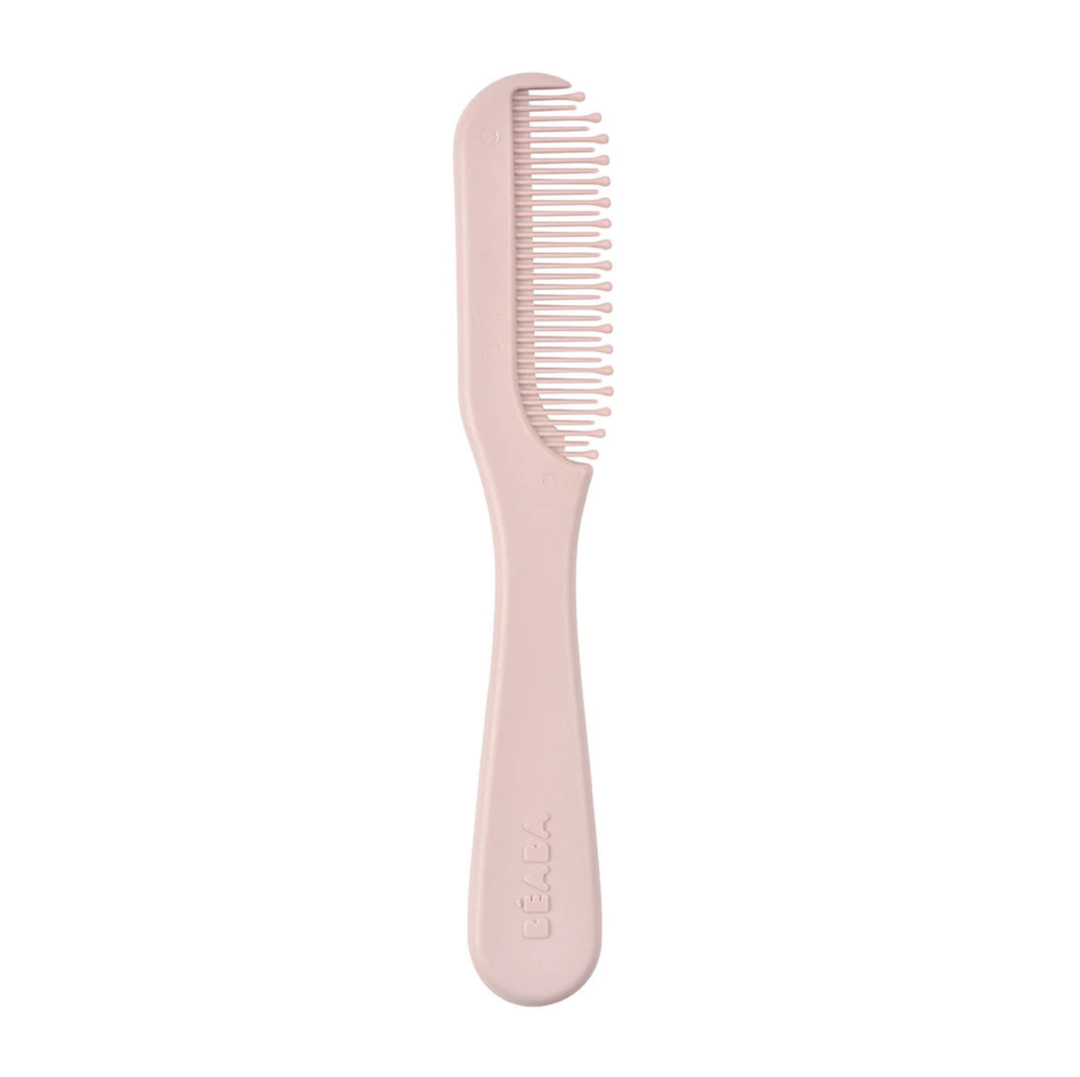 Beaba Baby Brush & Comb - Vintage Pink