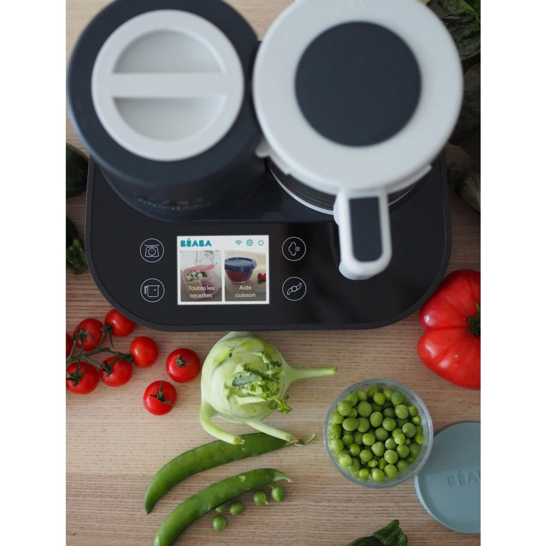 Beaba Babycook Smart Robot Cooker - Charcoal Grey