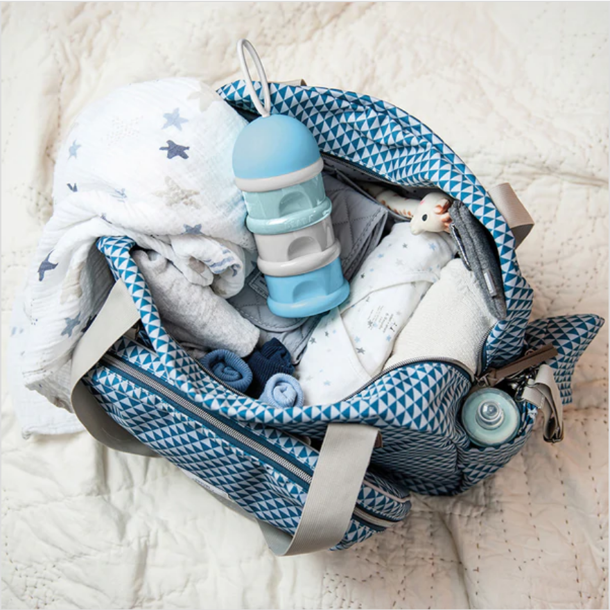 BEABA STACKED FORMULA CONTAINER DARK BLUE