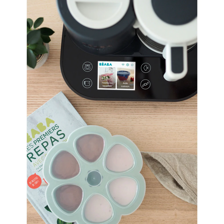 Beaba Multiportions Silicone Freezer Tray 90ml - Sage Green