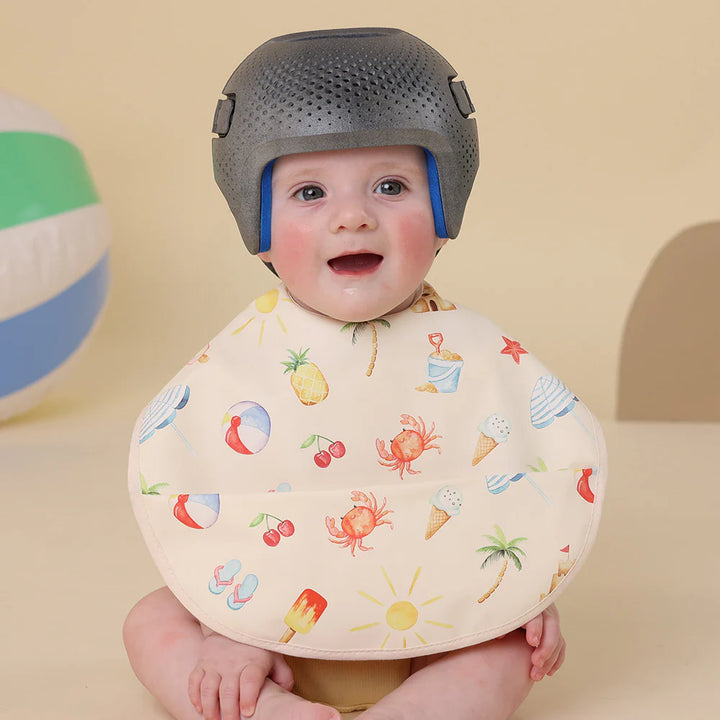 Snuggle Bib Waterproof - Beach Fun