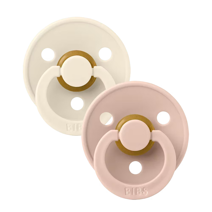 BIBS Anatomical Colour 2 Pack - Ivory/Blush