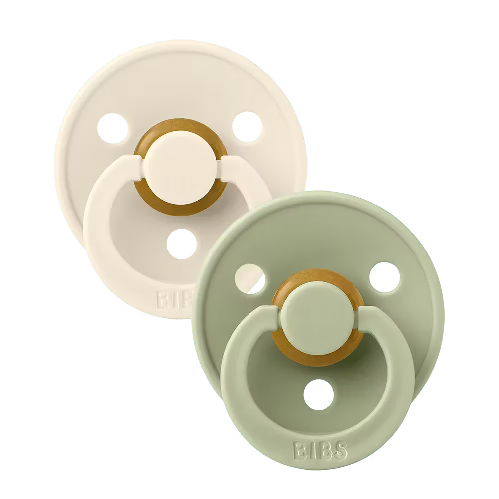 BIBS Anatomical Colour 2 Pack - Ivory/Sage