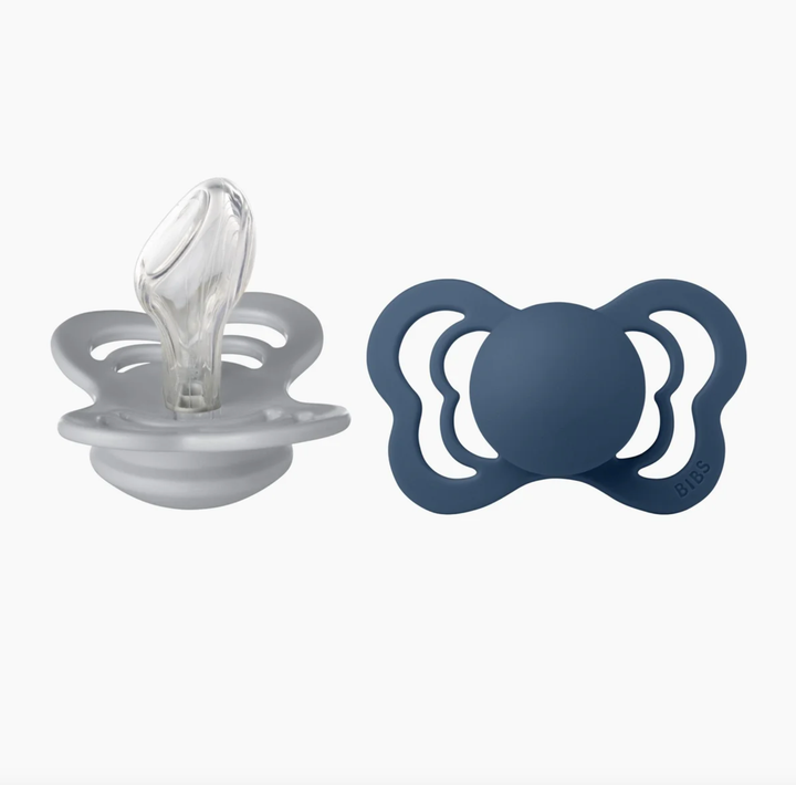 BIBS Couture|Silicone Cloud/Steel Blue