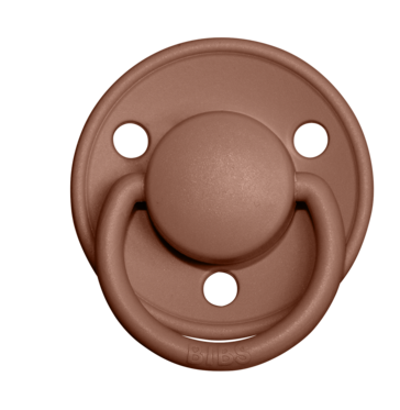 BIBS De Lux|Silicone One Size Woodchuck/Blush
