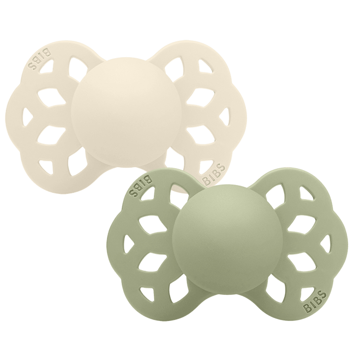 BIBS Infinity, Anatomical Silicone -Ivory/Sage