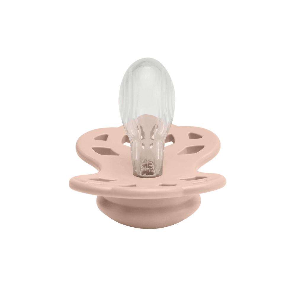 BIBS Infinity, Symmetrical Silicone -Ivory/Blush