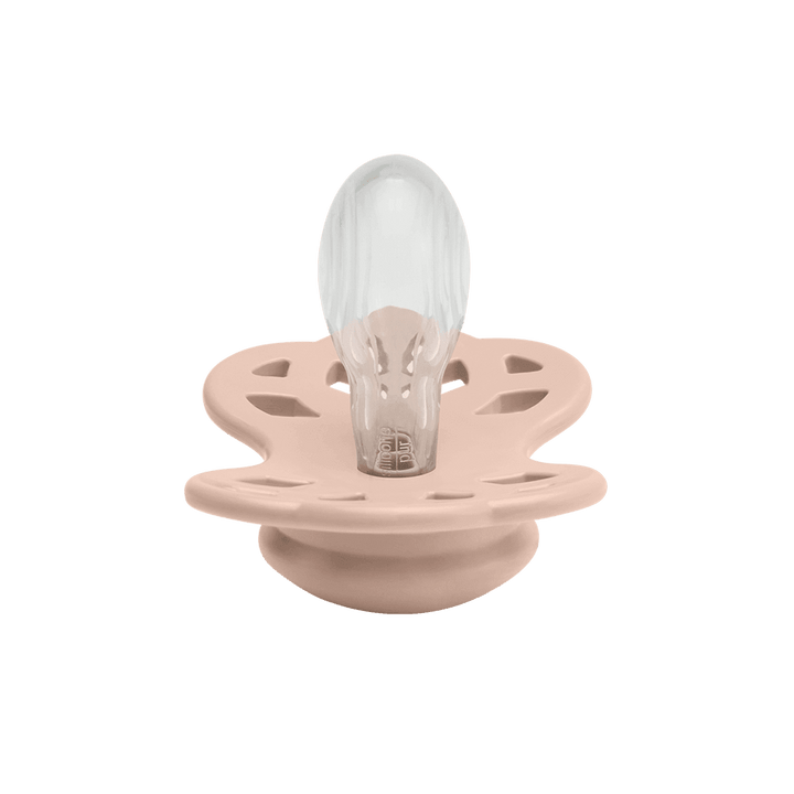 BIBS Infinity, Symmetrical Silicone -Ivory/Blush