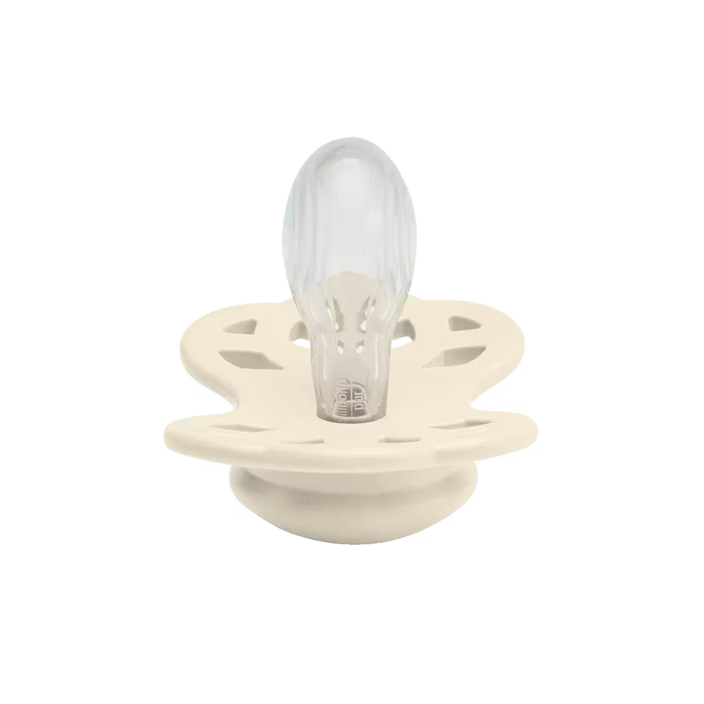 BIBS Infinity, Symmetrical Silicone -Ivory/Blush