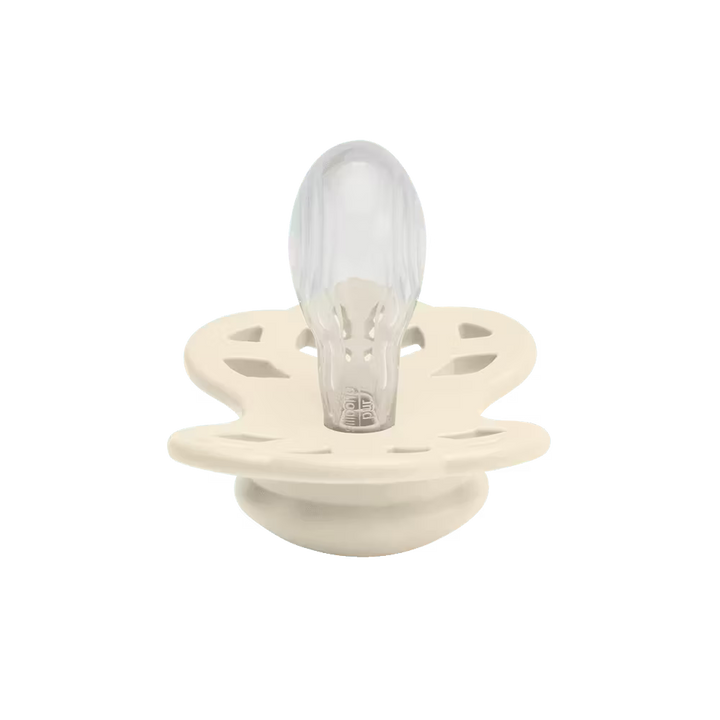 BIBS Infinity, Symmetrical Silicone -Ivory/Blush