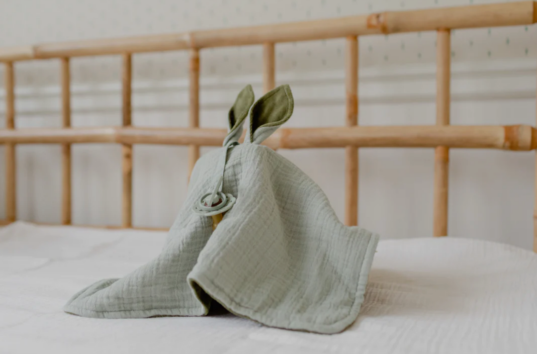 BIBS Kangaroo Cuddle Cloth-Sage&Hunter Green