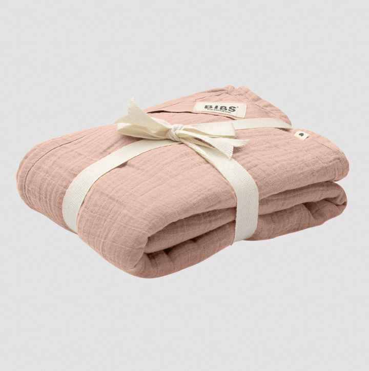 BIBS Muslin Swaddle(GOTS) Blush