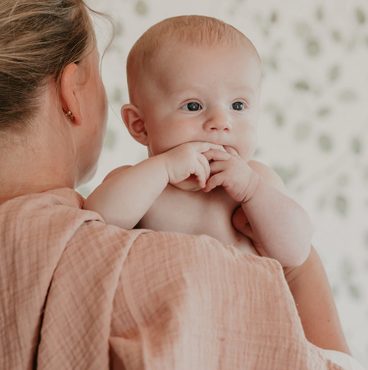 BIBS Muslin Swaddle(GOTS) Blush