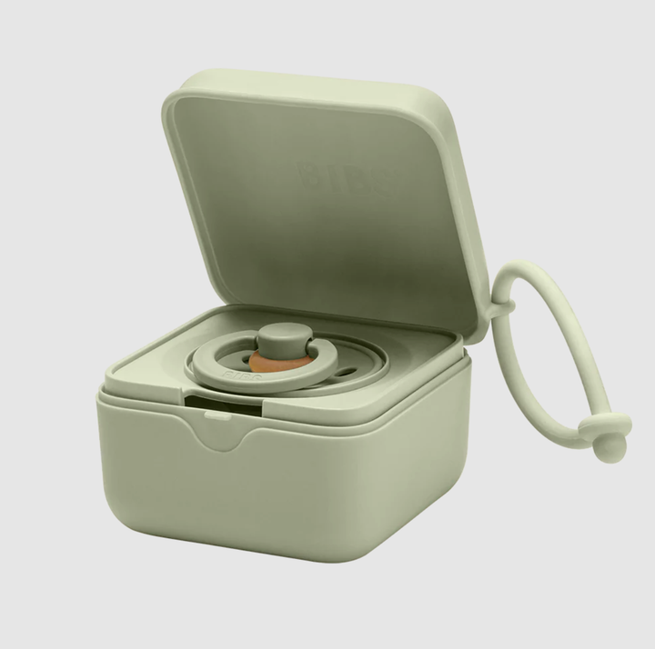 BIBS Pacifier box-Sage