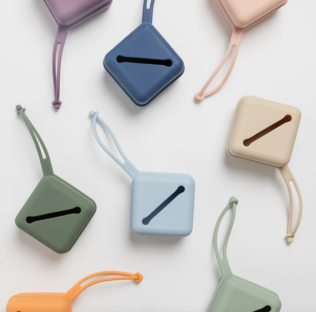 BIBS Pacifier Soft Case - Vanilla