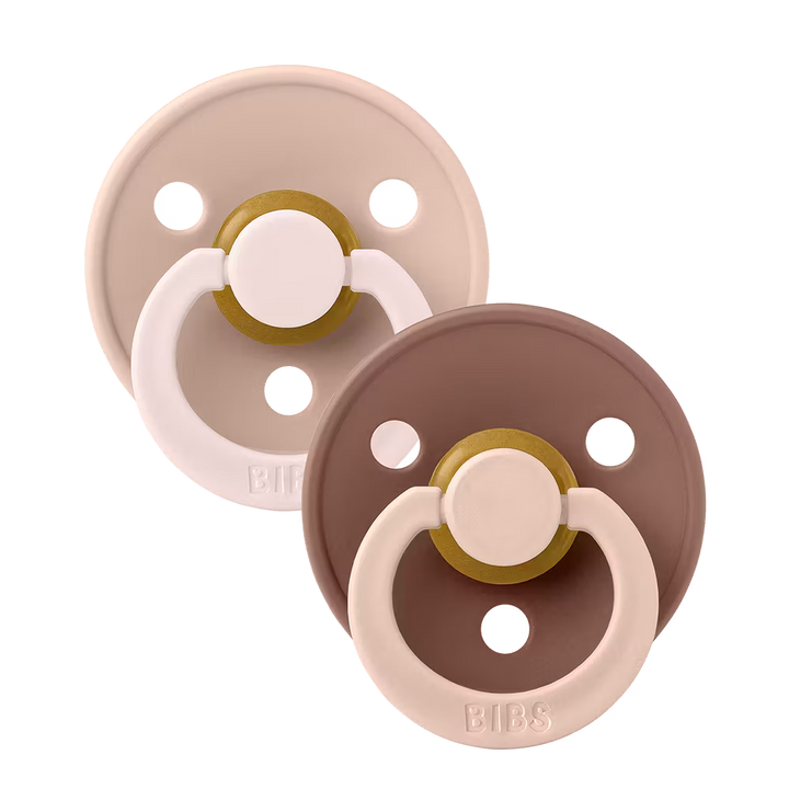 BIBS Studio Colour 2pk Fusion - Blush Woodchuck Mix