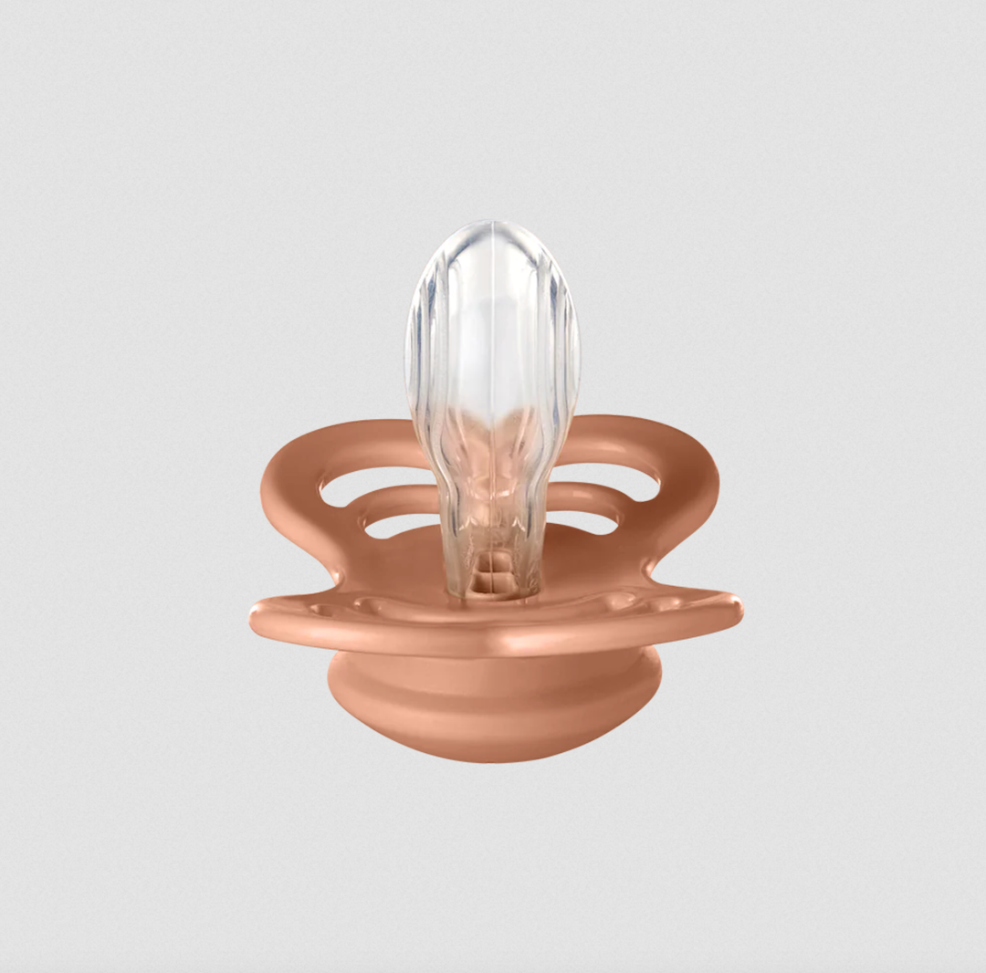 BIBS Supreme|Silicone-Vanilla/Peach