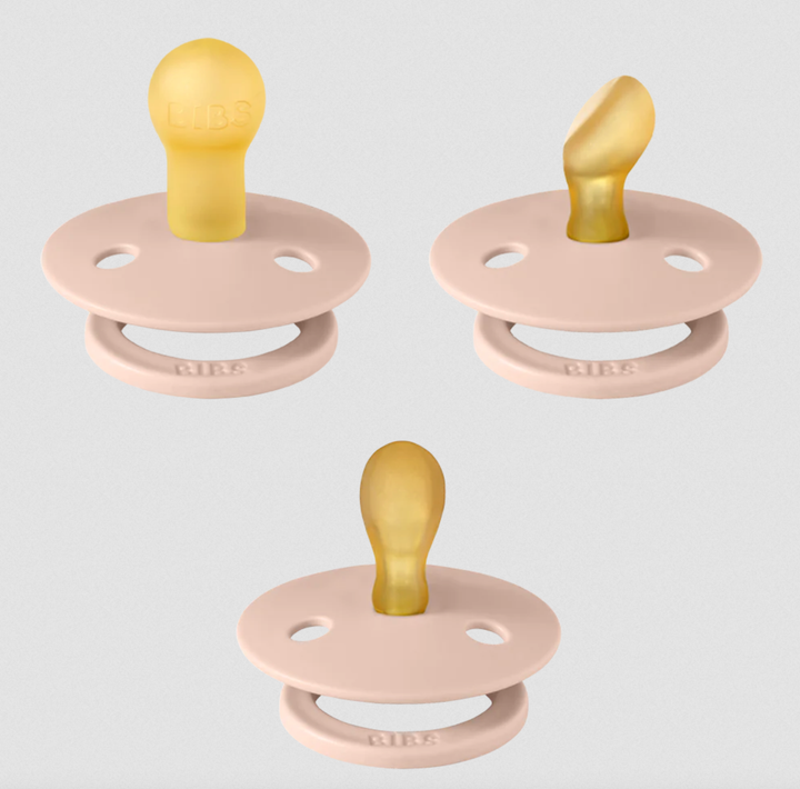 BIBS Try-it Colour 3pk-Blush