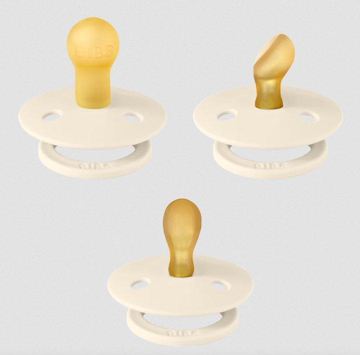 BIBS Try-it Colour 3pk-Ivory