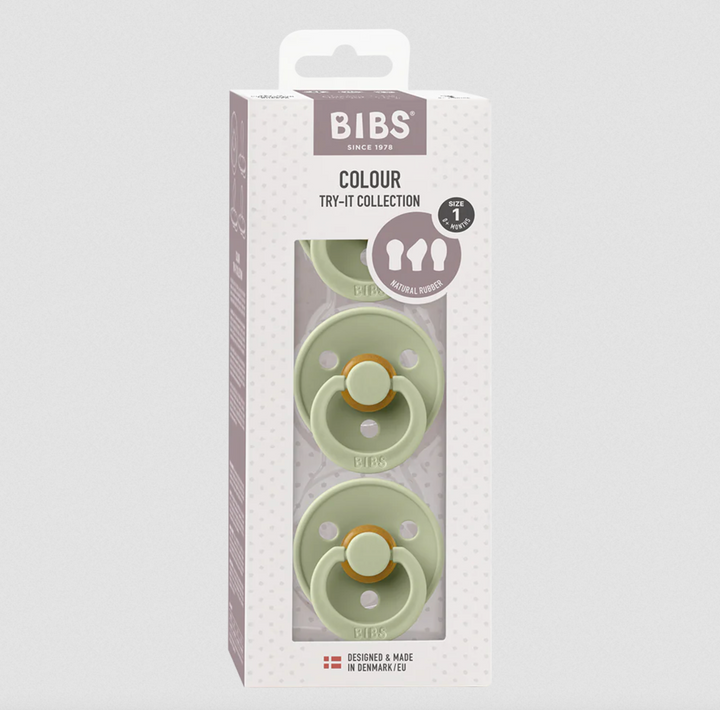 BIBS Try-it Colour 3pk-Sage