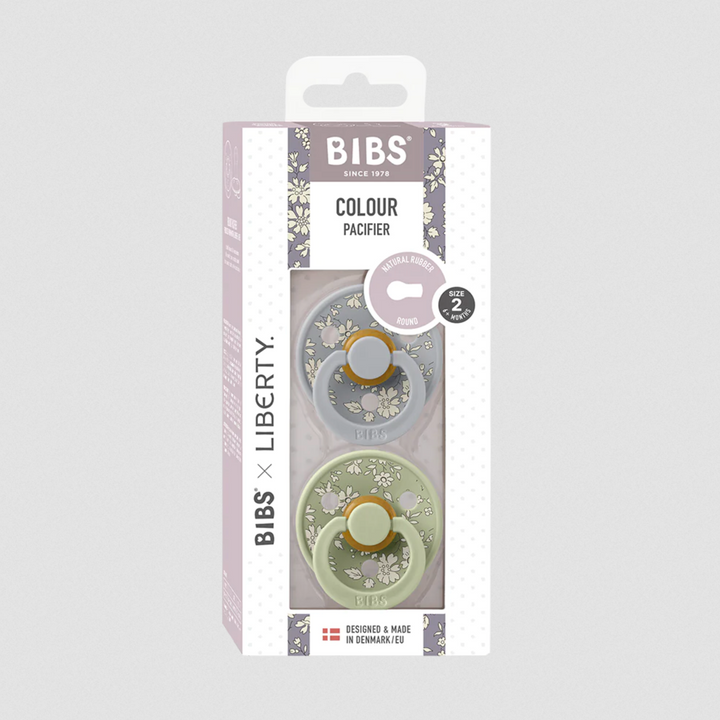 BIBS x LIBERTY Colour 2 Pack Cloud/Sage