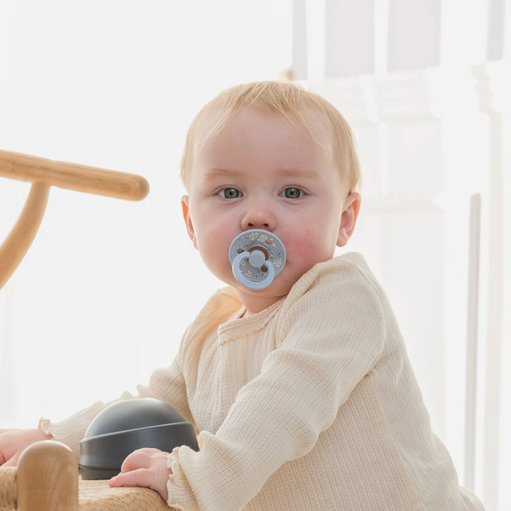 BIBS x LIBERTY Colour 2 Pack Ivory/Blush