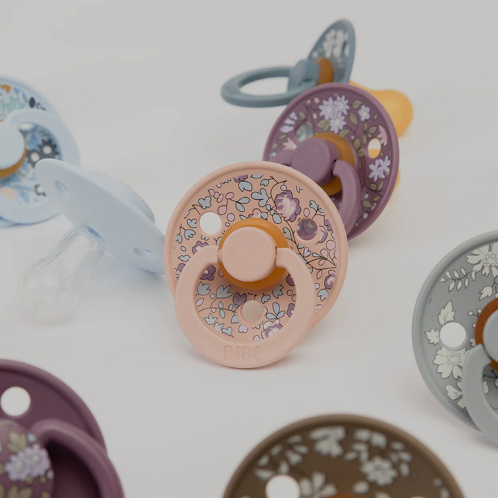 BIBS x LIBERTY Colour 2 Pack Ivory/Blush